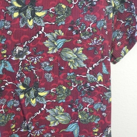 LULAROE SUPER soft Carley high low dress size‎ med - Picture 3 of 5